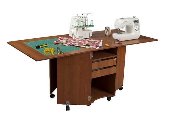 Функциональные характеристики стола для шитья, сборка своими руками 7 - ДиванеТТо