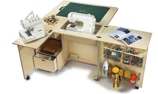 Функциональные характеристики стола для шитья, сборка своими руками 11 - ДиванеТТо