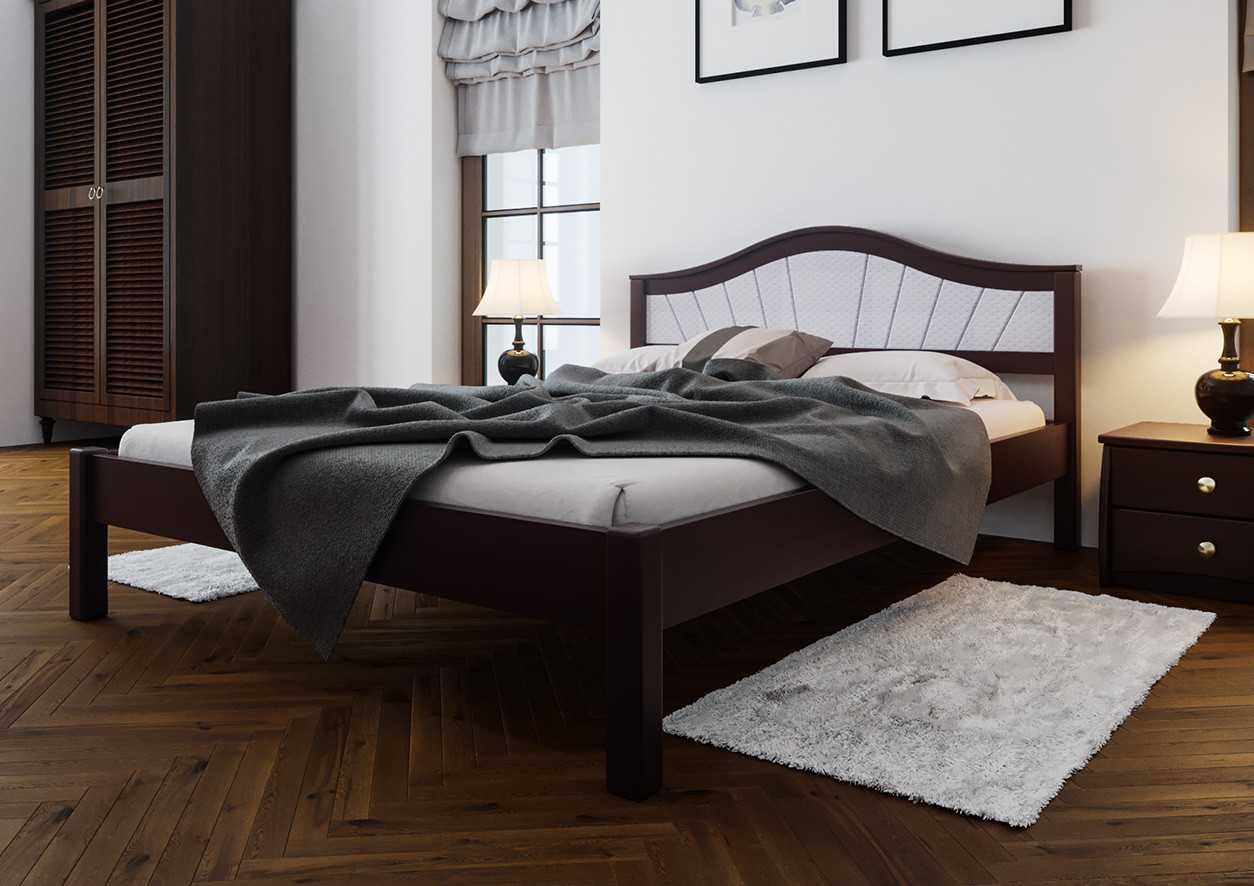 Кровать деревянная двуспальная Италия