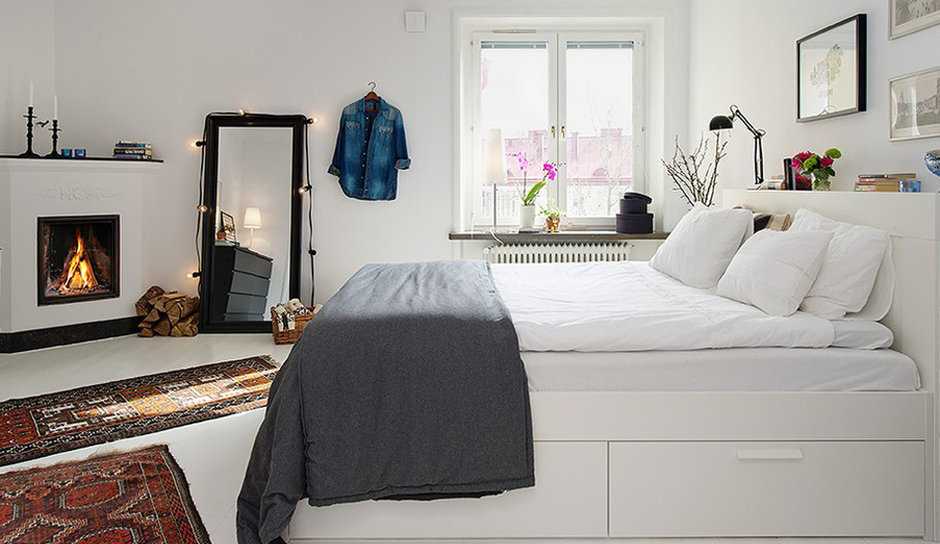Как оформить спальню в скандинавском стиле
