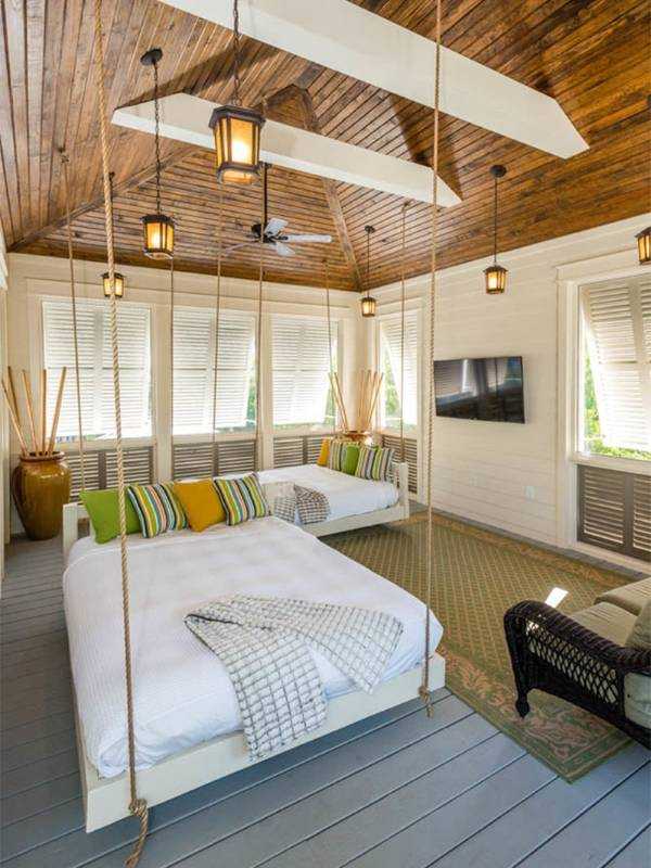 Дизайн спальни в пляжном стиле