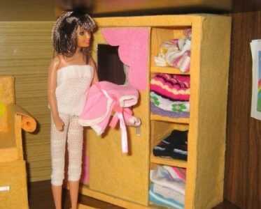 Изготовление шкафа для Барби, как сделать самому 131 - ДиванеТТо
