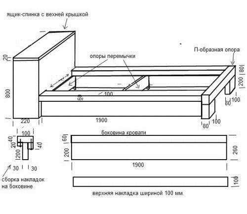 Вариант кровати