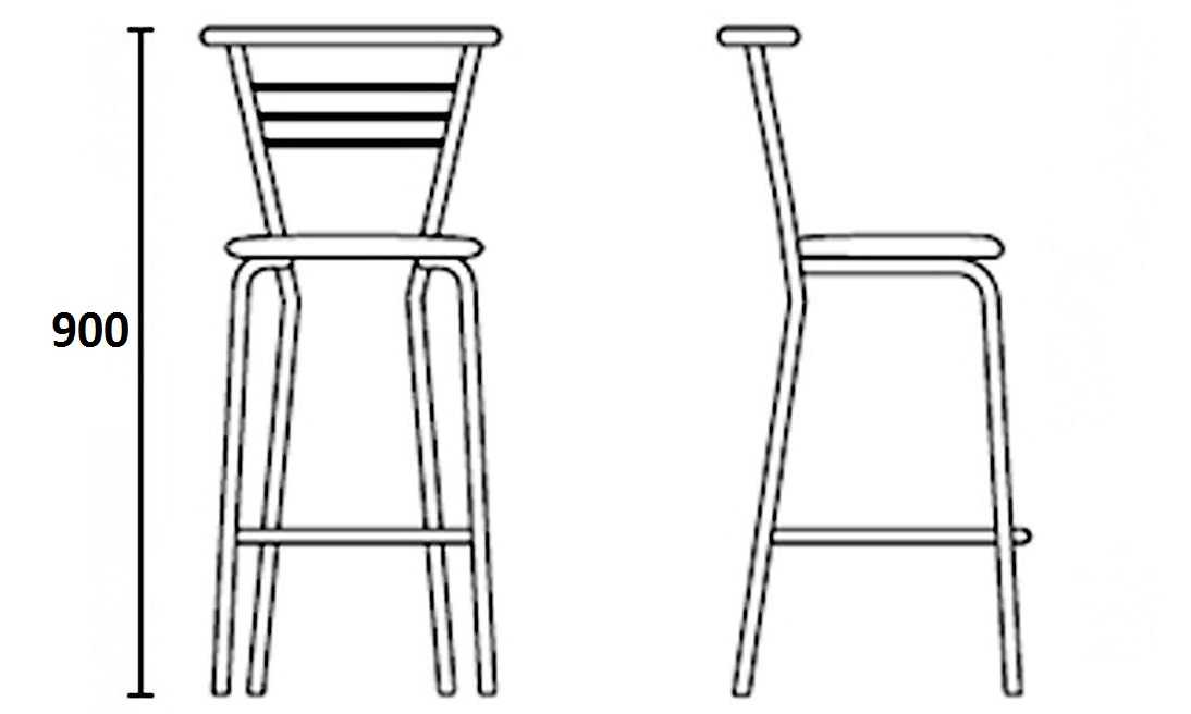 Как определить высоту барного стула, разновидности моделей 1 - ДиванеТТо