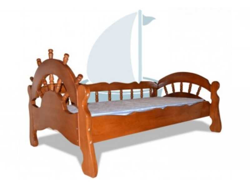 Кровать в морской тематики