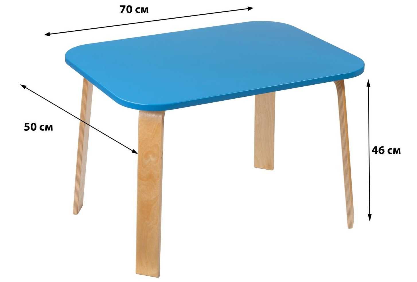 Как правильно подобрать высоту стола для взрослых и детей 29 - ДиванеТТо