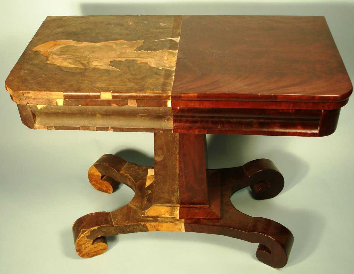 Как провести реставрацию стола в домашних условиях, идеи декора 3 - ДиванеТТо