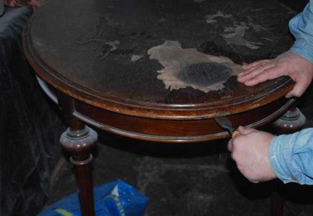Как провести реставрацию стола в домашних условиях, идеи декора 31 - ДиванеТТо