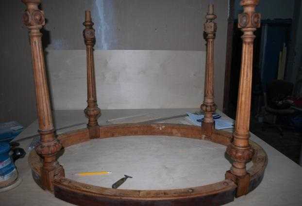 Как провести реставрацию стола в домашних условиях, идеи декора 47 - ДиванеТТо