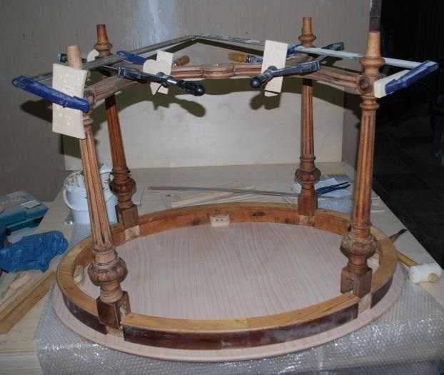 Как провести реставрацию стола в домашних условиях, идеи декора 53 - ДиванеТТо