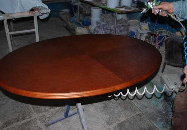 Как провести реставрацию стола в домашних условиях, идеи декора 57 - ДиванеТТо