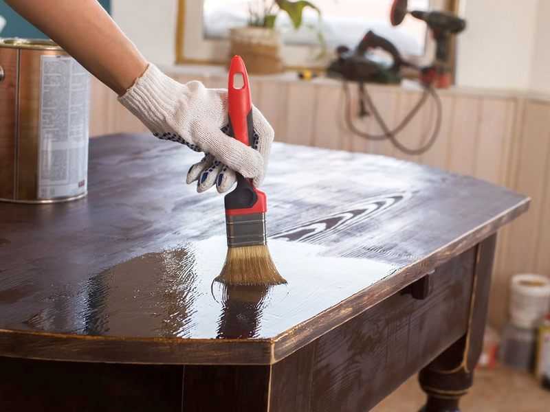 Как провести реставрацию стола в домашних условиях, идеи декора 85 - ДиванеТТо