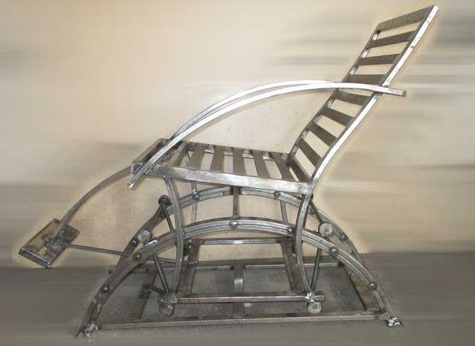 Как сделать кресло-качалку своими руками из дерева, ротанга, металла 19 - ДиванеТТо