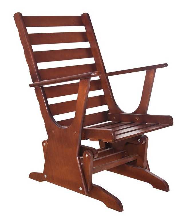 Как сделать кресло-качалку своими руками из дерева, ротанга, металла 21 - ДиванеТТо