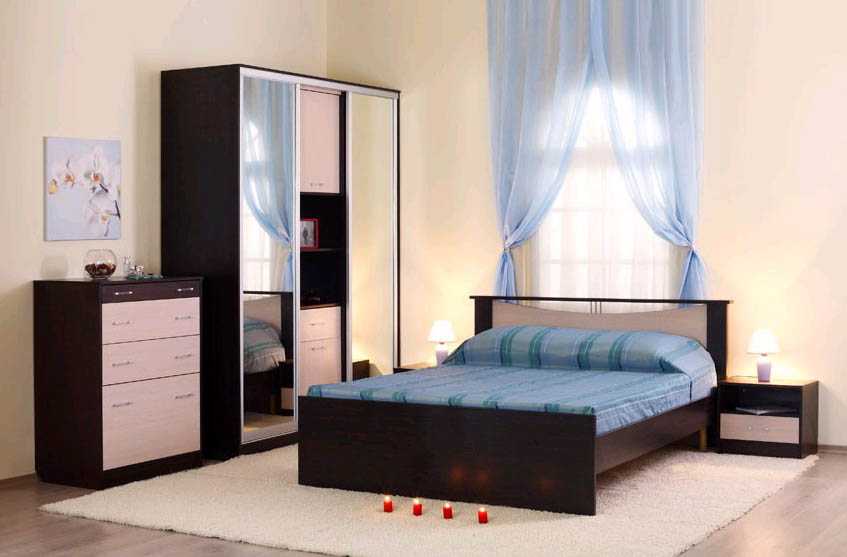 Модульная мебель для спальной комнаты