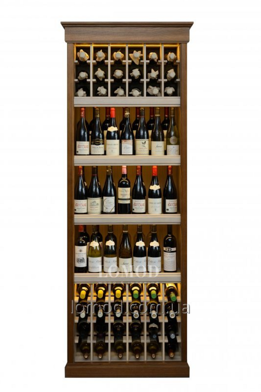 Деревянный шкаф для вина