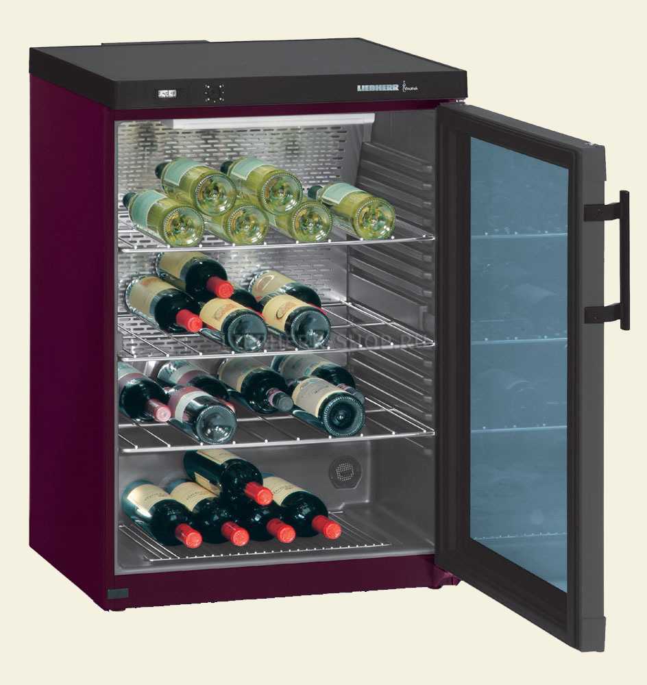 Шкаф холодильник для вина