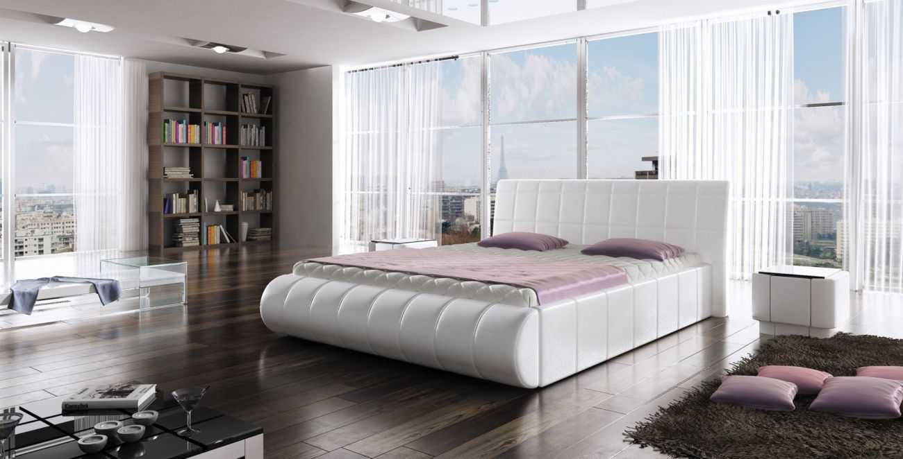 Эксклюзивные и стильные двуспальные кровати