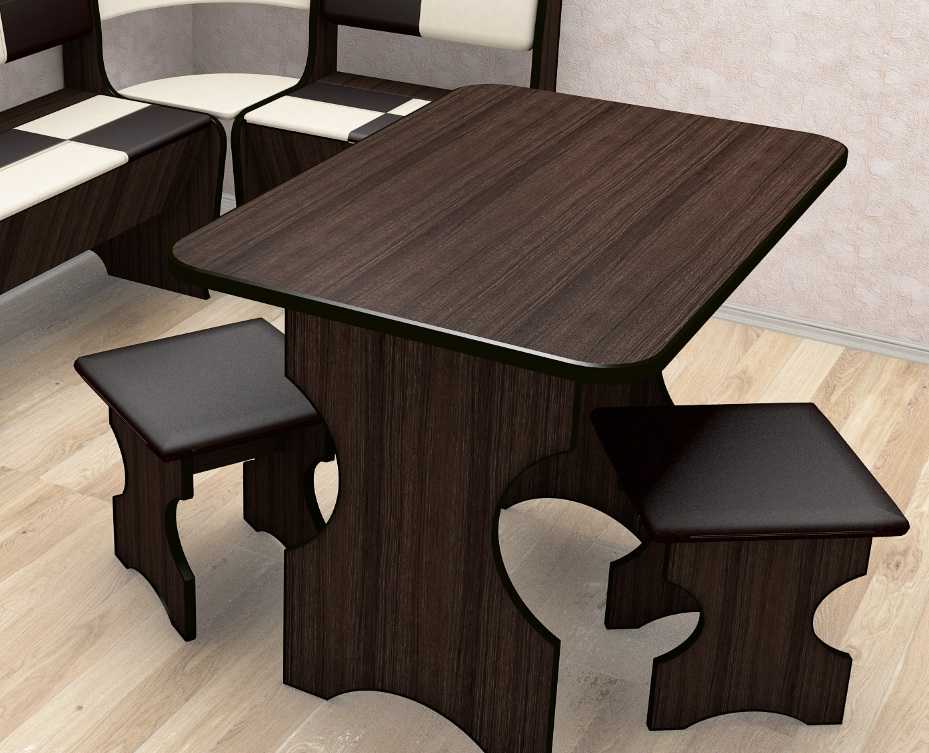 Какой стол лучше выбрать на кухню в зависимости от формы, материала 11 - ДиванеТТо