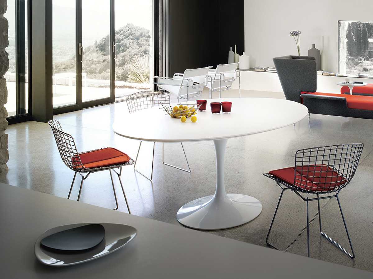 Какой стол лучше выбрать на кухню в зависимости от формы, материала 15 - ДиванеТТо