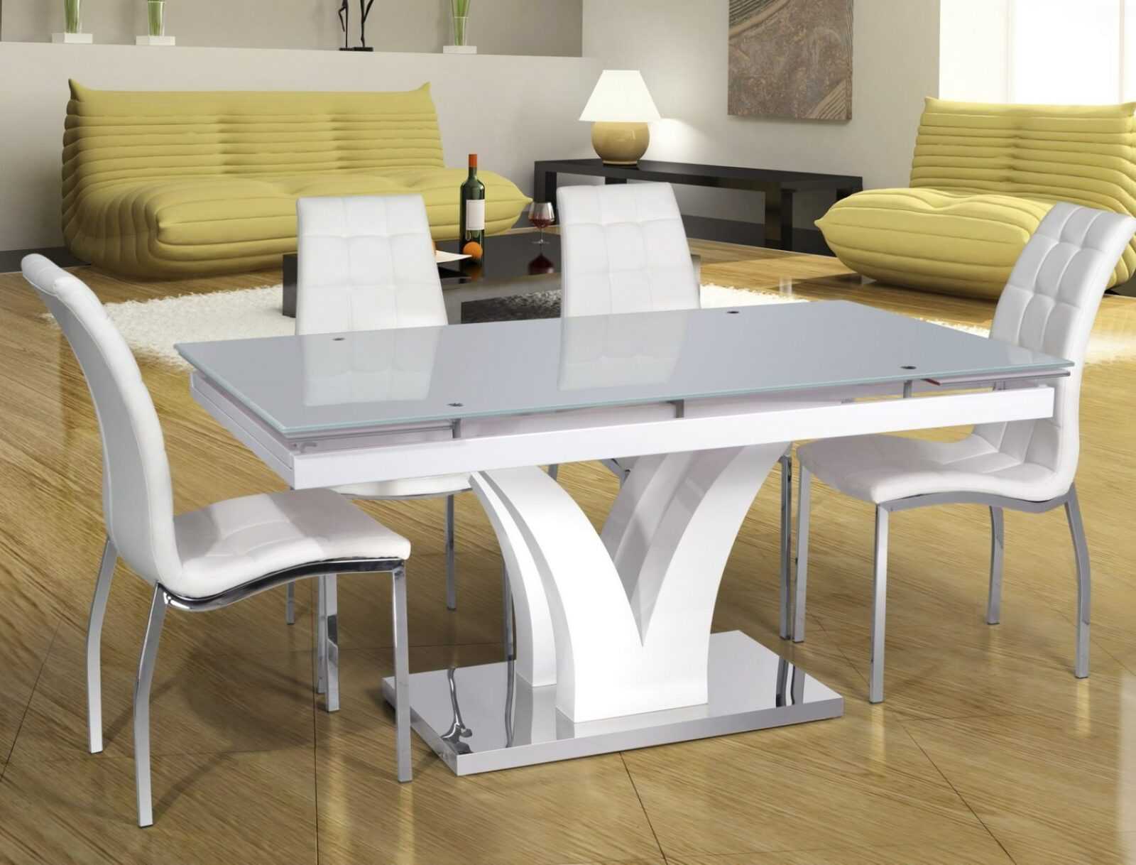 Какой стол лучше выбрать на кухню в зависимости от формы, материала 29 - ДиванеТТо