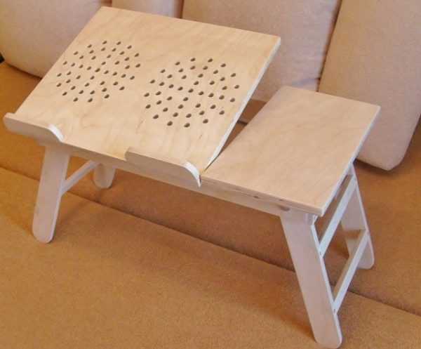 Компактный столик для ноутбука, изготовление своими руками 1 - ДиванеТТо
