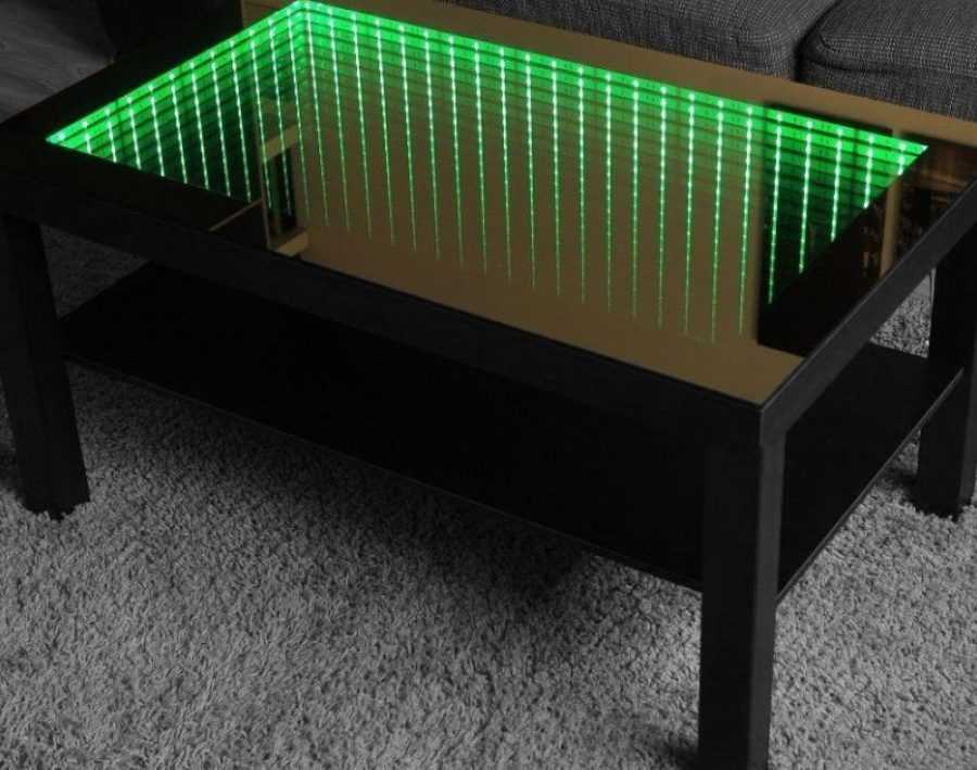 Конструкция стола с эффектом бесконечности, описание изготовления 5 - ДиванеТТо