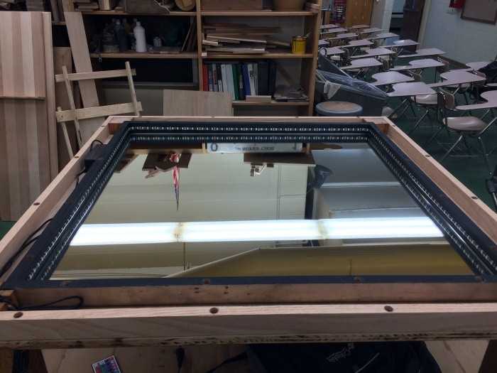 Конструкция стола с эффектом бесконечности, описание изготовления 21 - ДиванеТТо