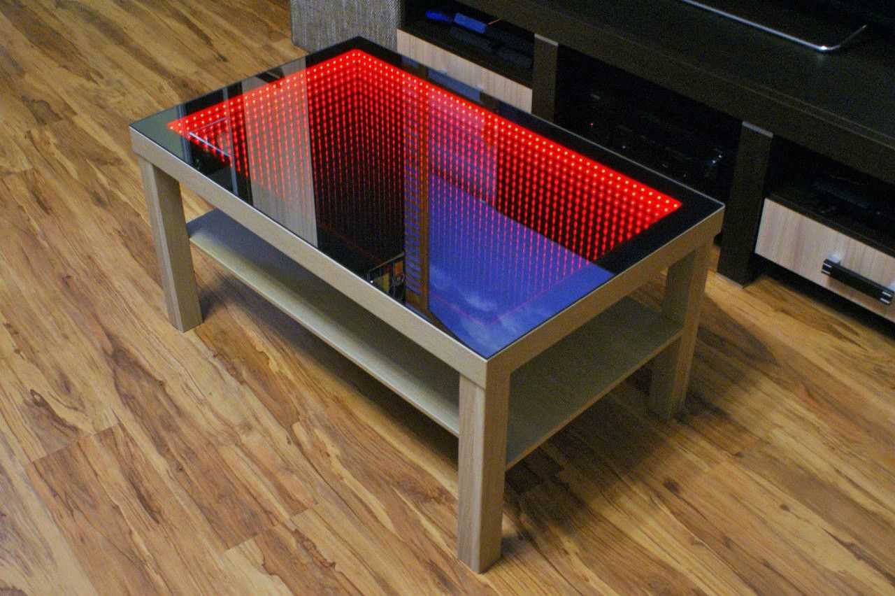 Конструкция стола с эффектом бесконечности, описание изготовления 39 - ДиванеТТо