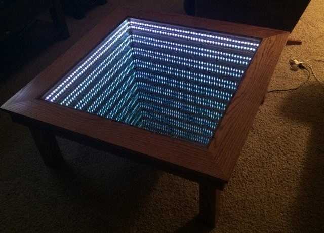 Конструкция стола с эффектом бесконечности, описание изготовления 41 - ДиванеТТо