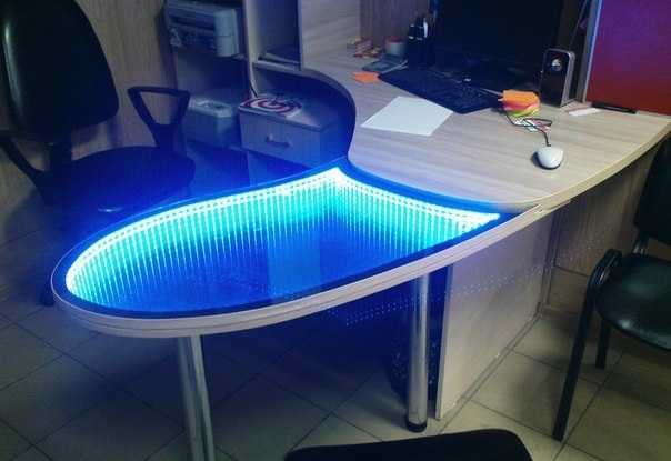 Конструкция стола с эффектом бесконечности, описание изготовления 51 - ДиванеТТо