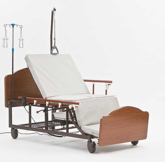 Кровать с механическим приводом для больницы