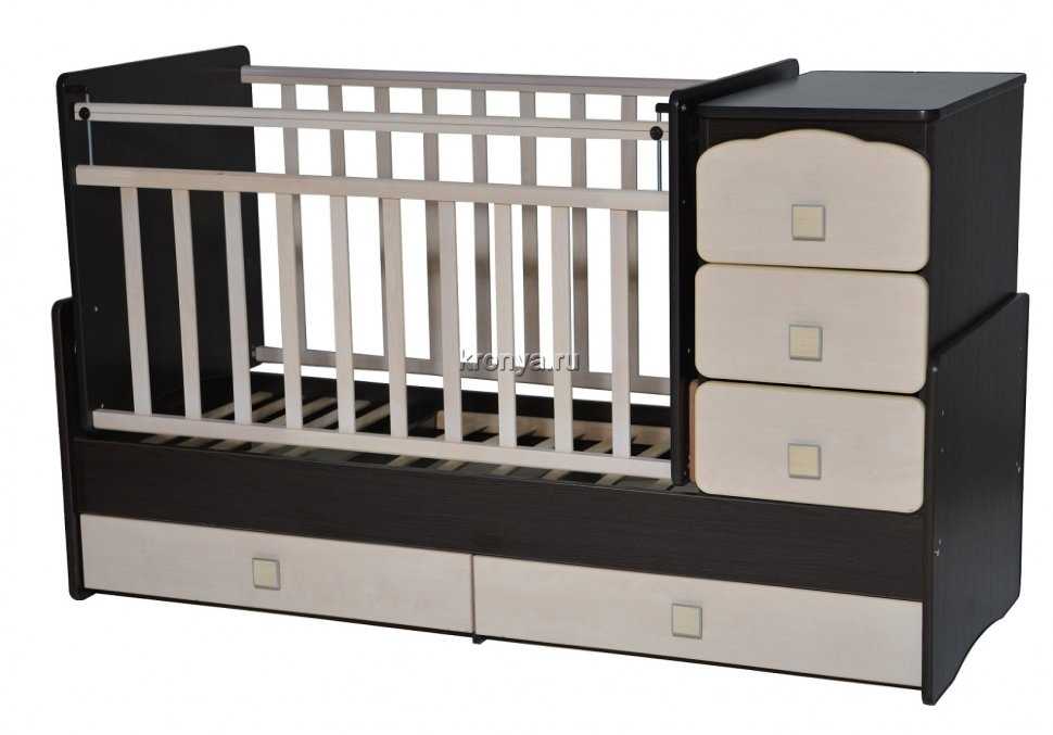 Маятниковая кроватка для ребенка