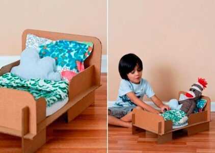 Красивые и практичные кровати для кукол, как сделать самостоятельно 106 - ДиванеТТо