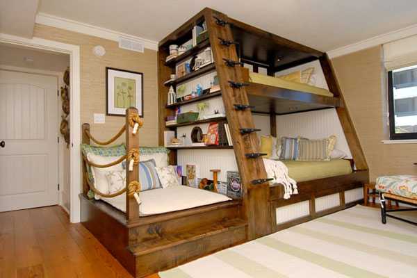 Двухъярусная кровать — комфорт и уют в детской комнате