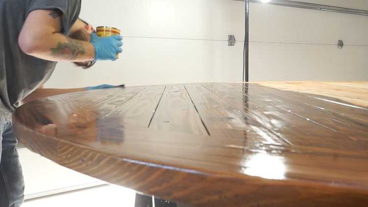 Мастер-класс по изготовлению деревянного стола своими руками 95 - ДиванеТТо