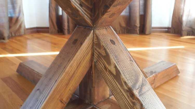 Мастер-класс по изготовлению деревянного стола своими руками 97 - ДиванеТТо