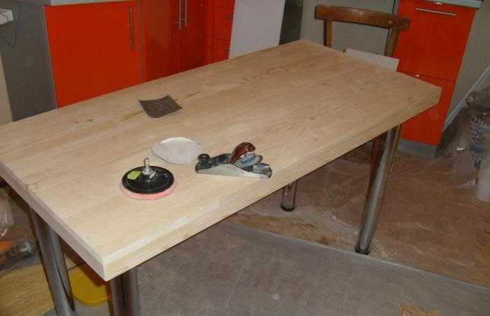 Мастер-класс по изготовлению деревянного стола своими руками 111 - ДиванеТТо