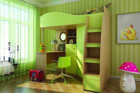 Зеленая мебель 