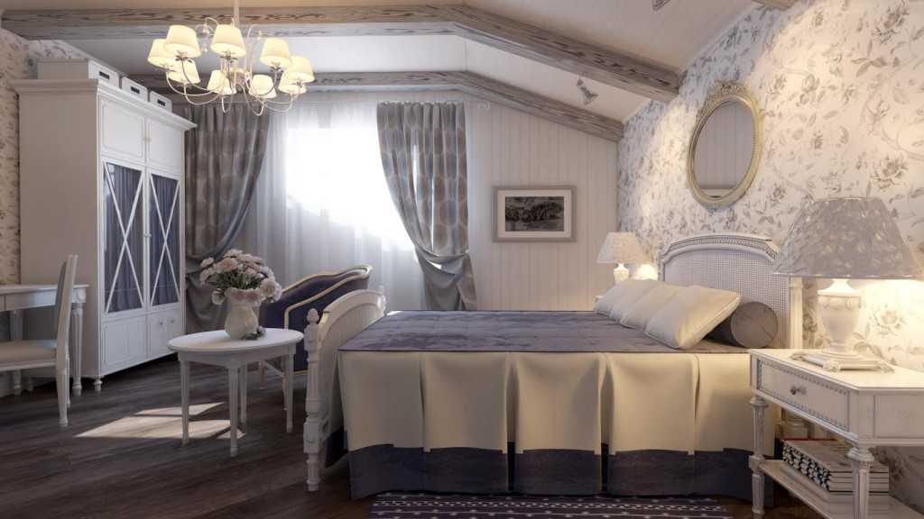 Спальня в стиле прованс