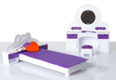 Детская игрушечная мебель для спальни
