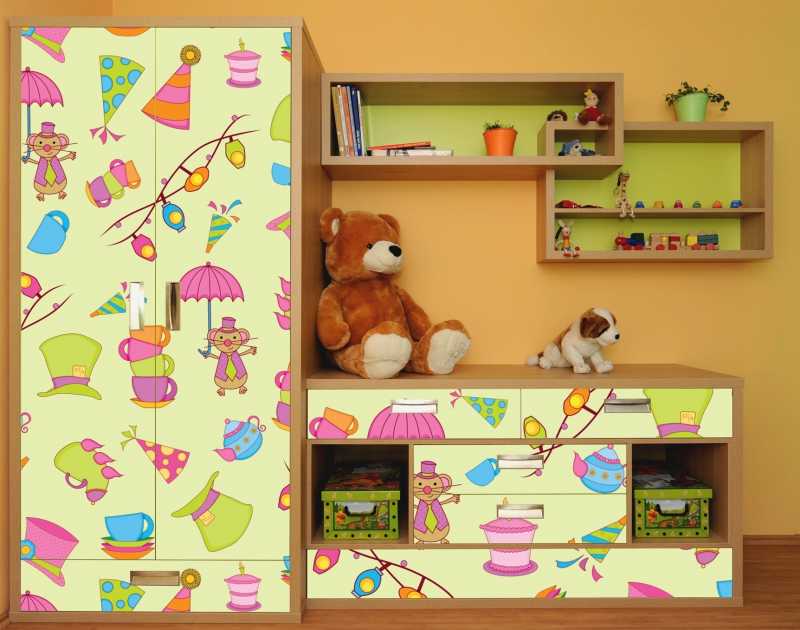 Декорирование детской мебели