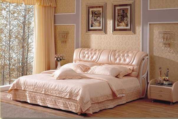 Выбор современной красивой кровати для двоих