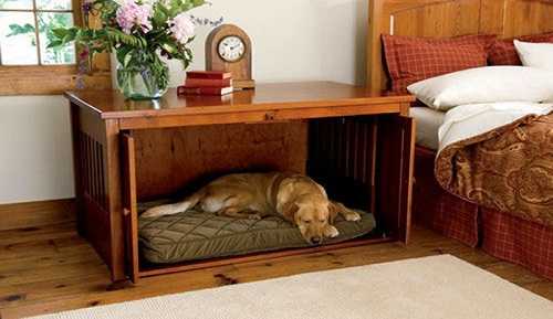 Кровать-домик для сна собаки