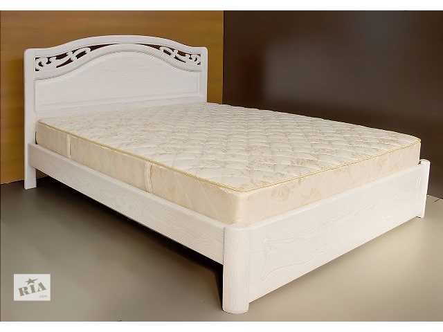 Кровать полуторная деревянная