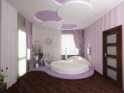 Обзор популярных моделей круглых кроватей, нестандартные дизайнерские идеи 102 - ДиванеТТо