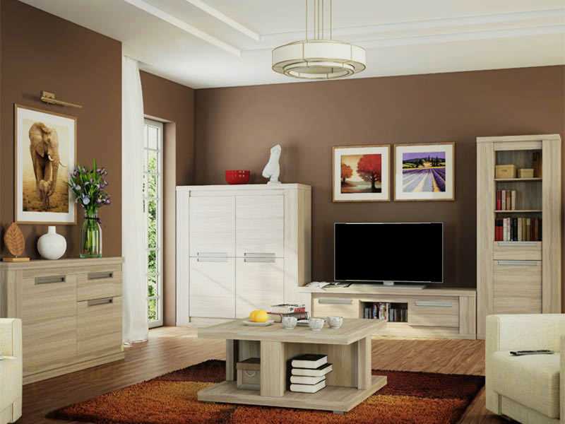 Красивая белая мебель для дома