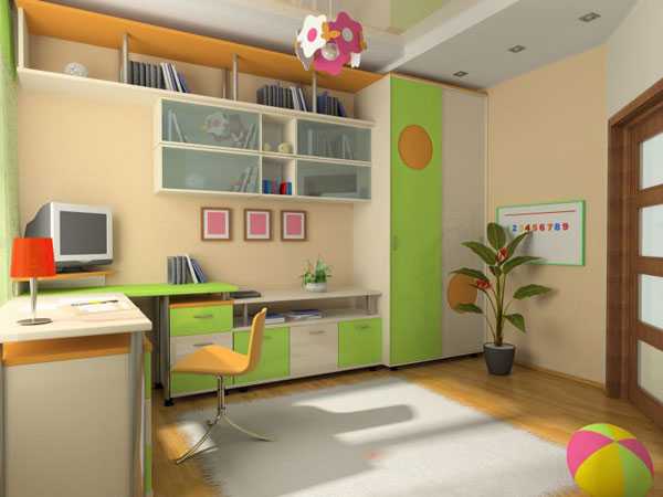 Пример детской комнаты