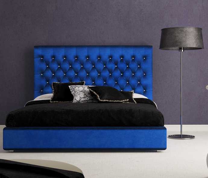 Синий цвет мягкой мебели