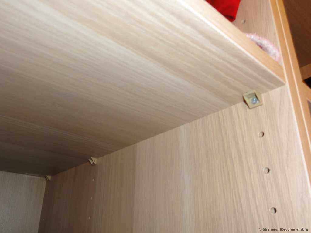 Как создать крепление полок в гардеробе